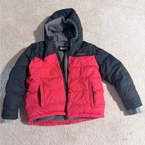 Eddie Bauer Kids Puffer Jacket in Red and Black
